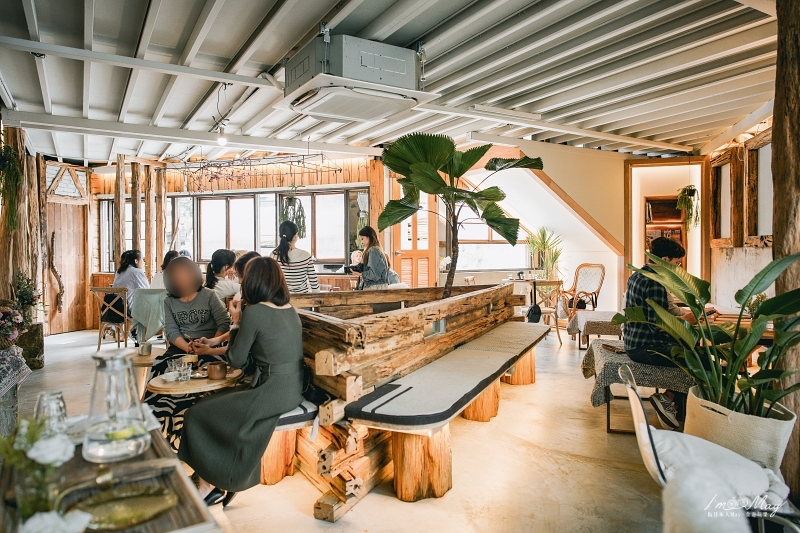 台北、三峽 | 以父之名的古董咖啡店「 QM159 清琳咖啡 」| 綠意植栽、雅致古董、原木打造滿溢自然氛圍的天地 @偽日本人May．食遊玩樂