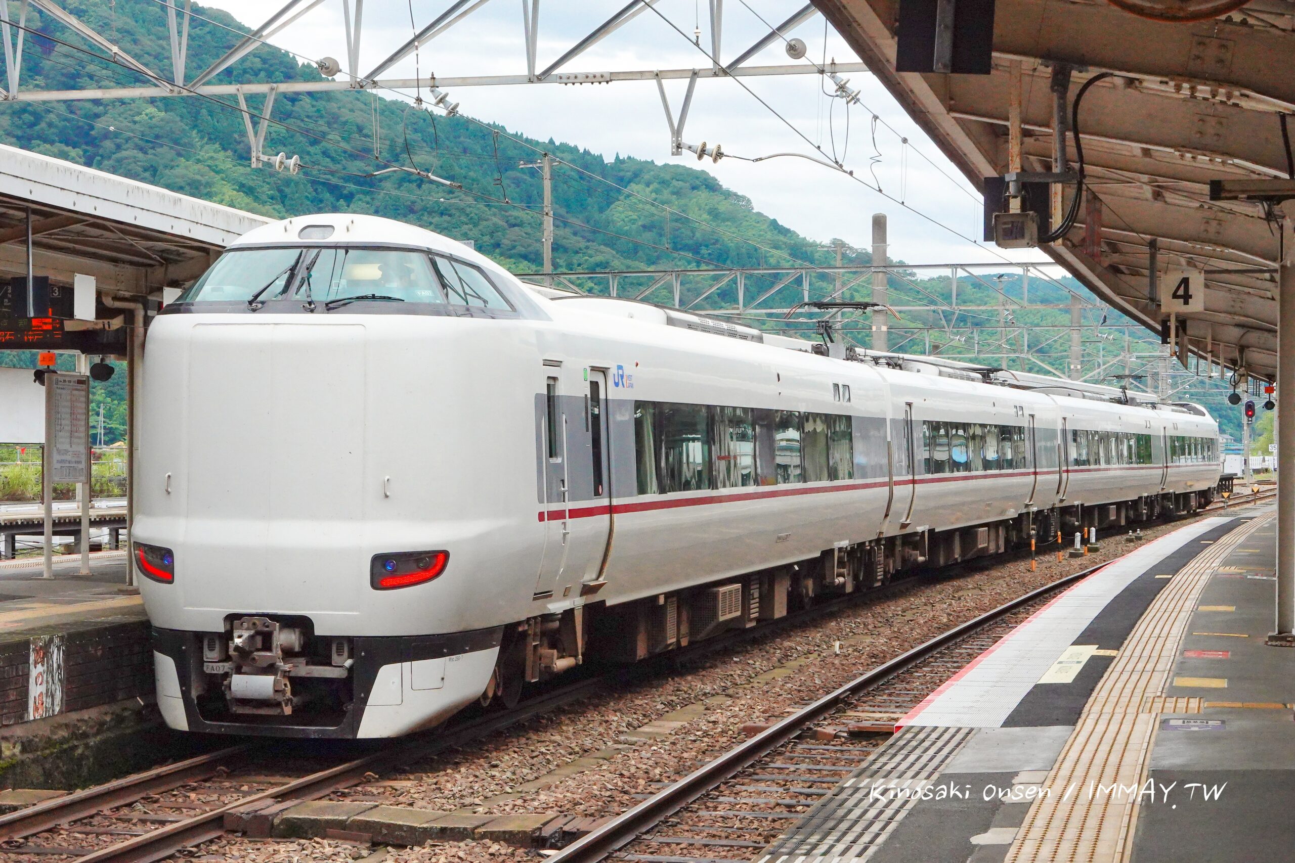 關西鐵道旅行 | 京都前往城崎溫泉的交通方式 : 特急列車城崎號 きのさき。帶著關西地區鐵路周遊券去旅行，實際搭乘記錄 @嘿!部落!