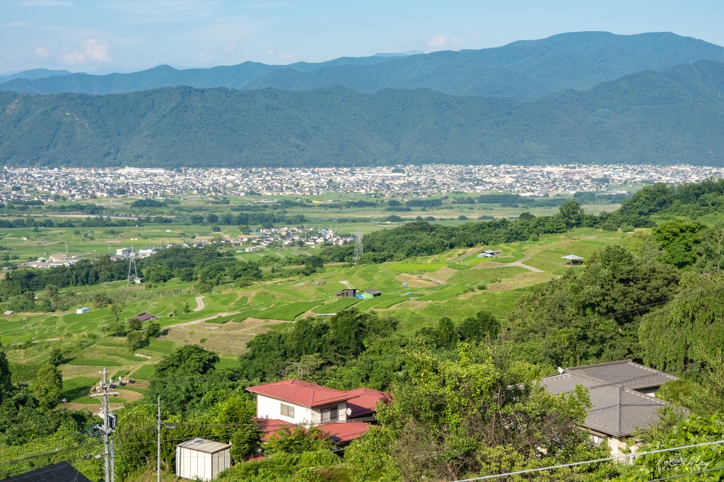 日本鐵道旅行 | 日本三大車窗景觀、自然夜景遺產、梯田百選 : 姨捨車站（おばすて駅）| JR東日本特色車站 @偽日本人May．食遊玩樂