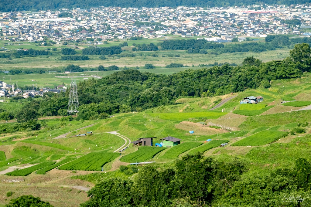 日本鐵道旅行 | 日本三大車窗景觀、自然夜景遺產、梯田百選 : 姨捨車站（おばすて駅）| JR東日本特色車站 @偽日本人May．食遊玩樂