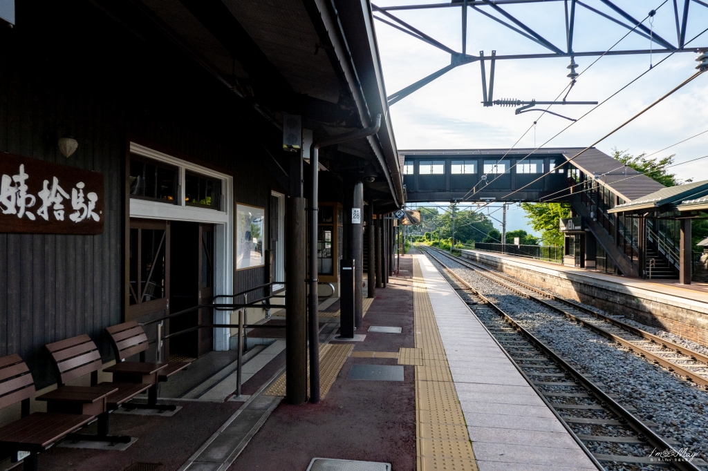 日本鐵道旅行 | 日本三大車窗景觀、自然夜景遺產、梯田百選 : 姨捨車站（おばすて駅）| JR東日本特色車站 @偽日本人May．食遊玩樂