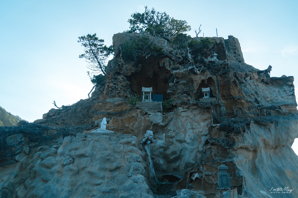 福島、磐城 | 波立海岸的絕美風景 : 自然與歷史共存「波立寺」、觀看初日昇起的著名景點「弁天島」 @偽日本人May．食遊玩樂