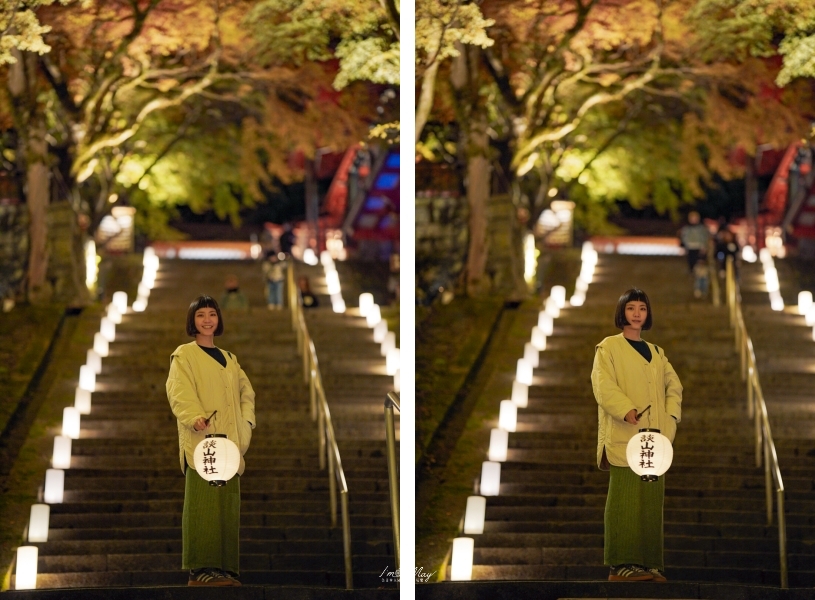 關西攝影記錄 | 幽燈靜夜：探尋奈良談山神社夜間點燈的秋夜微光與靜謐詩意 @偽日本人May．食遊玩樂