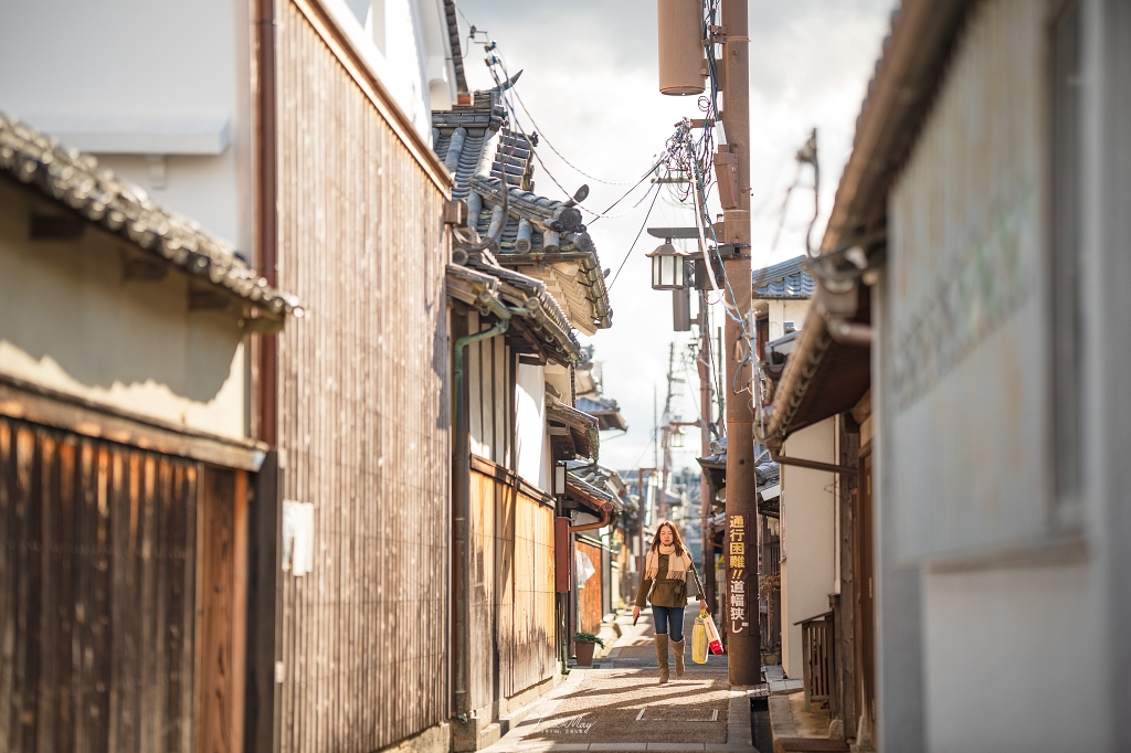 關西攝影記錄 | 保留江戶時代模樣的歷史街道 : 奈良今井町。在町家咖啡廳「うのまち珈琲店 奈良店」裡感受靜謐雅致氛圍 @偽日本人May．食遊玩樂