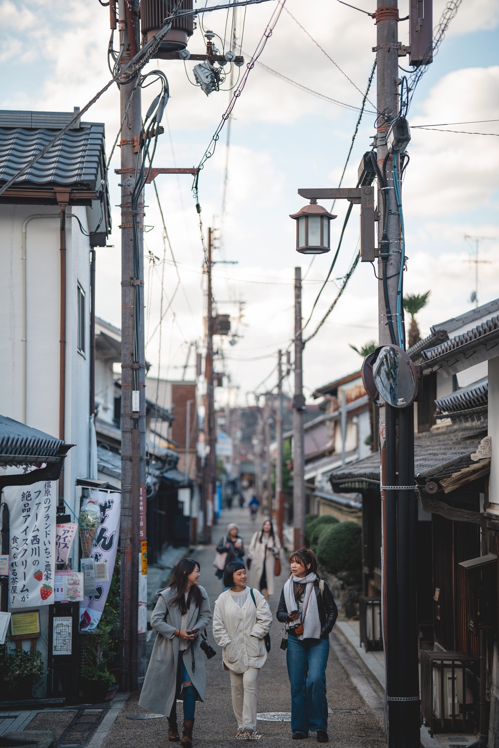 關西攝影記錄 | 保留江戶時代模樣的歷史街道 : 奈良今井町。在町家咖啡廳「うのまち珈琲店 奈良店」裡感受靜謐雅致氛圍 @偽日本人May．食遊玩樂