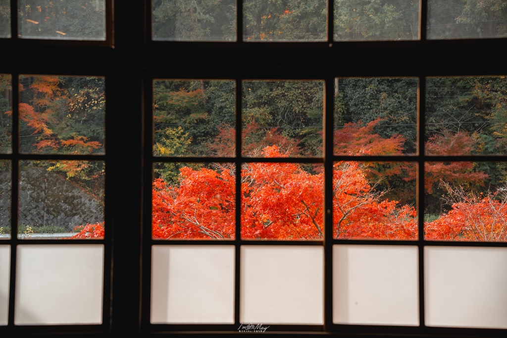 岡山攝影記錄 | 吹屋景點散策 : 一場紅色晨光裡的攝影散策，紅磚街道、百年小學與山中神社的光影旅程 @偽日本人May．食遊玩樂