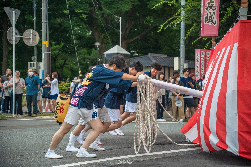 【能代七夕天空不夜城】錯過就要再等一年！兩天限定的全日本最高燈籠，震撼東北夏夜，不是東北六大祭也超值得｜東北夏日祭典記實 @偽日本人May．食遊玩樂