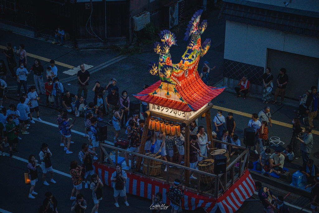 【能代七夕天空不夜城】錯過就要再等一年！兩天限定的全日本最高燈籠，震撼東北夏夜，不是東北六大祭也超值得｜東北夏日祭典記實 @偽日本人May．食遊玩樂