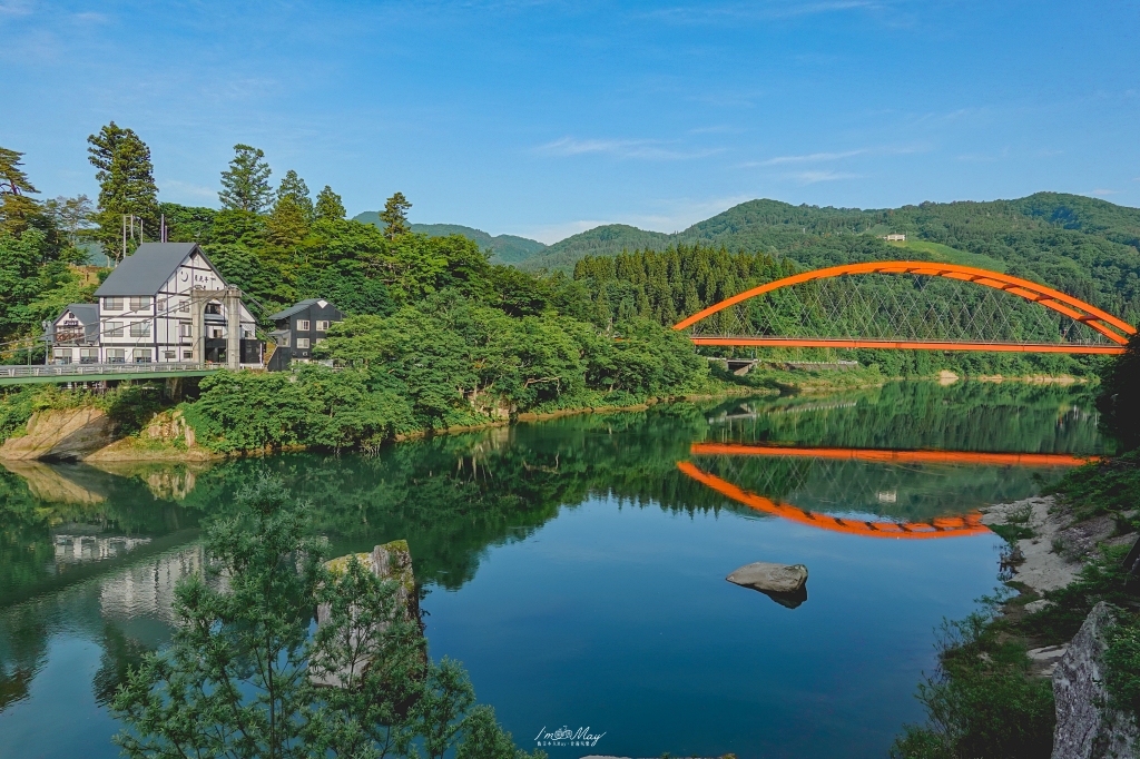 【福島住宿推薦】紅牛發源地的溫泉老宿｜只見線攝影首選！會津柳津「內田屋旅館」就在圓藏寺入口旁 @偽日本人May．食遊玩樂