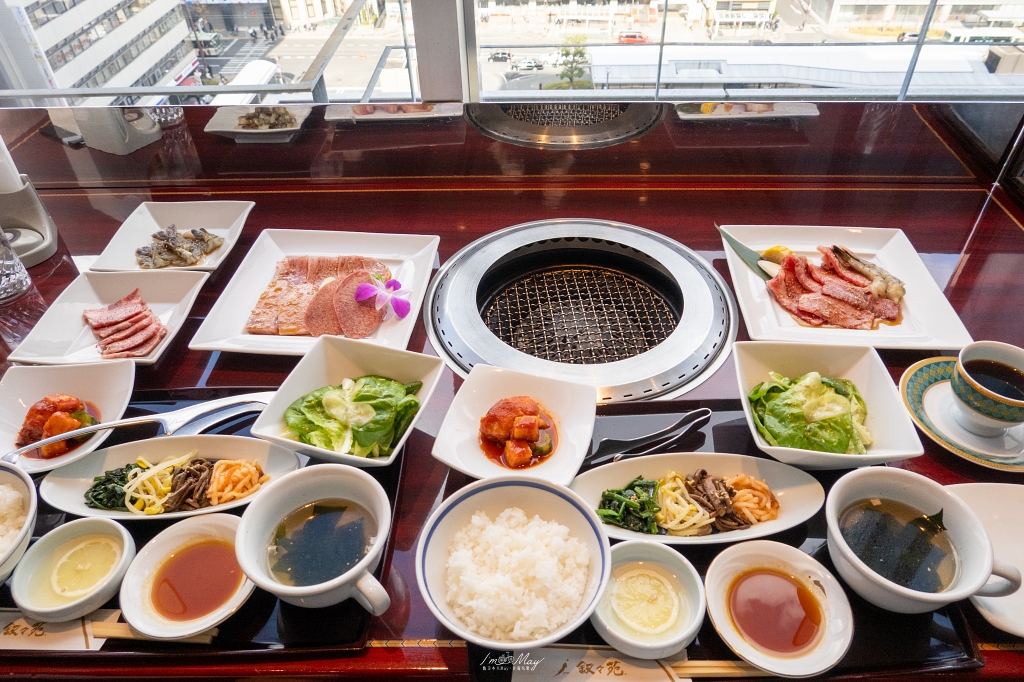 【京都車站美食】敘々苑燒肉｜直通JR伊勢丹，高樓窗景配上和牛燒肉的極致享受 @偽日本人May．食遊玩樂