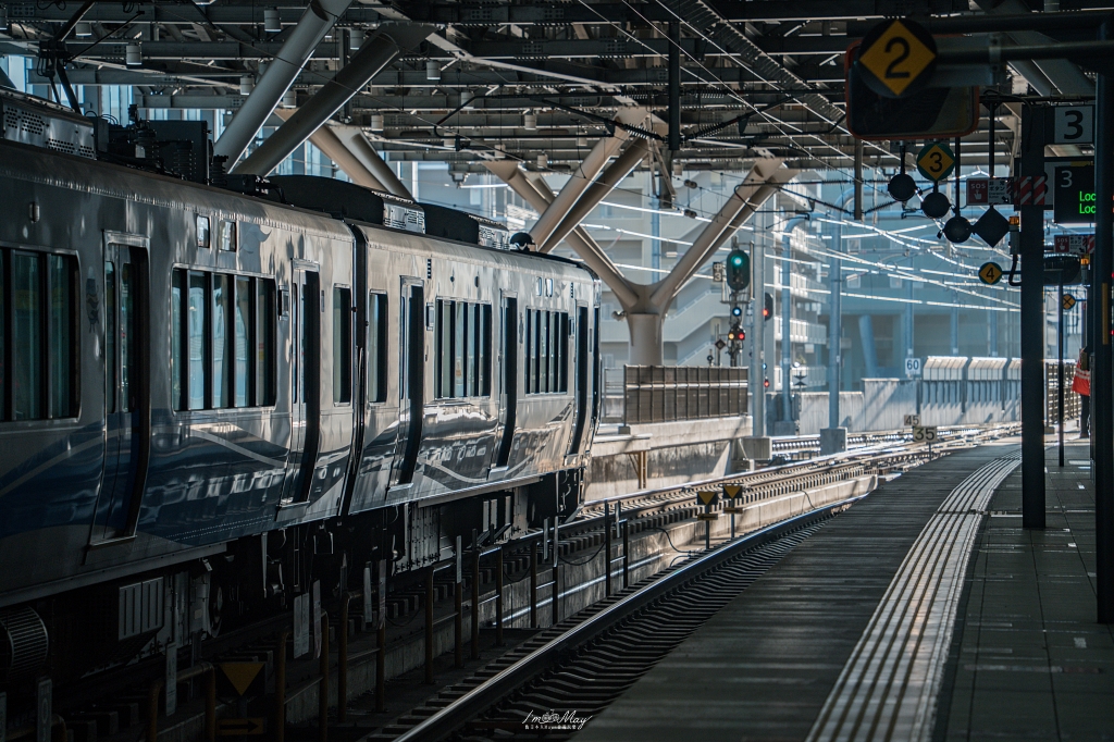 富山攝影記錄｜氷見線越中國分站 × 男岩海景電車拍攝景點推薦，一次收錄北陸鐵道絕景 @偽日本人May．食遊玩樂