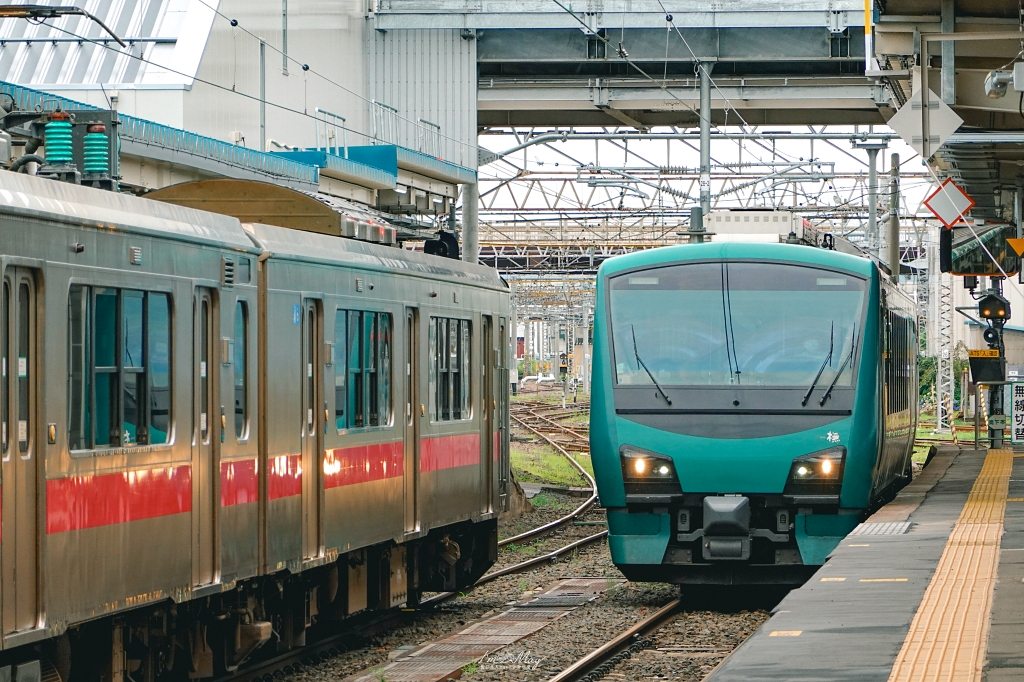 日本鐵道旅行 | 列車癡迷者必搭！JR 五能線：「Resort 白神號」，從秋田出發、走訪日本海與白神山地絕景路線的完全攻略 @偽日本人May．食遊玩樂