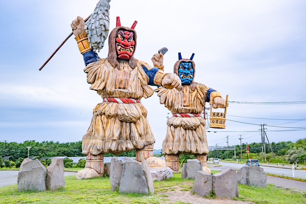 秋田旅行提案｜男鹿半島半日遊也能深度玩：真山神社淨心之旅 × 金黃稻浪治癒系風 × 在地美食與偽鐵道女子的旅程 @偽日本人May．食遊玩樂