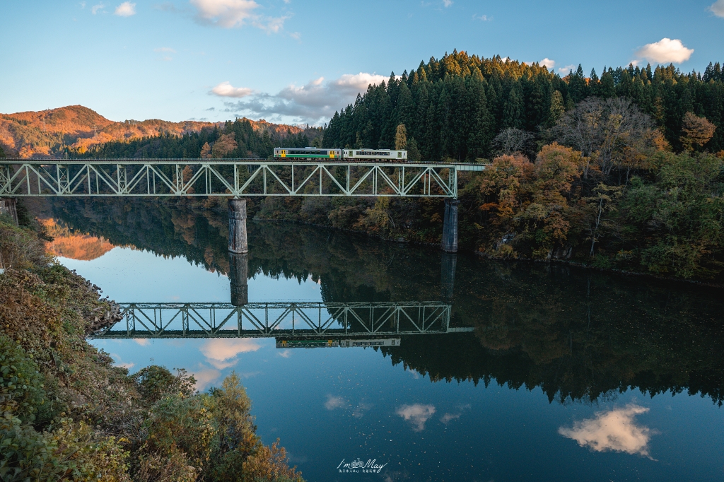 「世界最浪漫鐵道」只見線深秋攝影記錄｜第一到第八鐵橋全制霸、大志集落與私房景點，用 20+ 次經驗與在地攝影家協助的完整只見線拍攝旅程 @偽日本人May．食遊玩樂