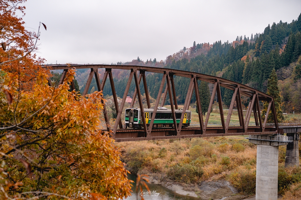 「世界最浪漫鐵道」只見線深秋攝影記錄｜第一到第八鐵橋全制霸、大志集落與私房景點，用 20+ 次經驗與在地攝影家協助的完整只見線拍攝旅程 @偽日本人May．食遊玩樂