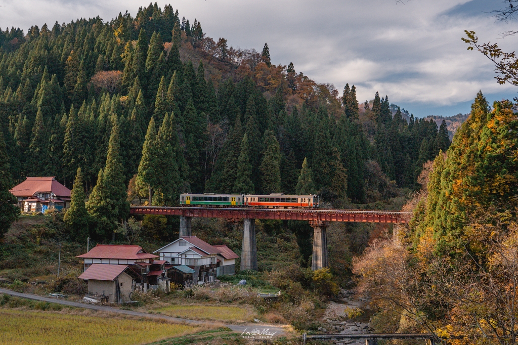 「世界最浪漫鐵道」只見線深秋攝影記錄｜第一到第八鐵橋全制霸、大志集落與私房景點，用 20+ 次經驗與在地攝影家協助的完整只見線拍攝旅程 @偽日本人May．食遊玩樂