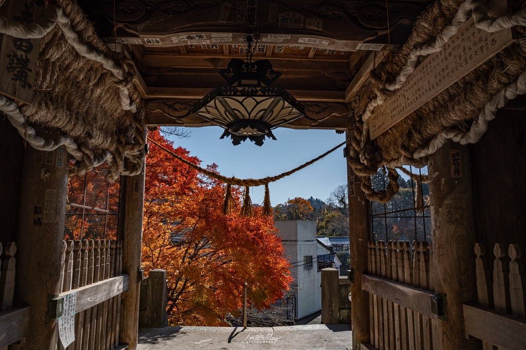 福島攝影記錄 | 奧會津柳津町：岩壁上最絢爛的秋季色彩：福満虚空藏菩薩霊巌山 圓藏寺 (Enzoji Temple)，捕捉只見川畔的錦秋之美 @偽日本人May．食遊玩樂