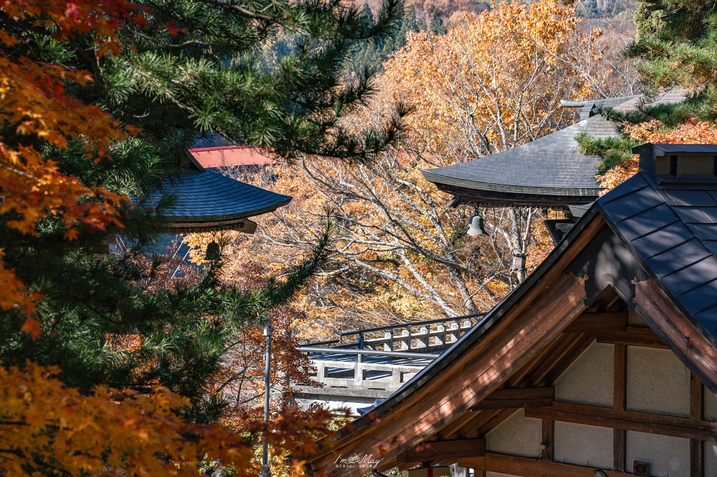 福島攝影記錄 | 奧會津柳津町：岩壁上最絢爛的秋季色彩：福満虚空藏菩薩霊巌山 圓藏寺 (Enzoji Temple)，捕捉只見川畔的錦秋之美 @偽日本人May．食遊玩樂