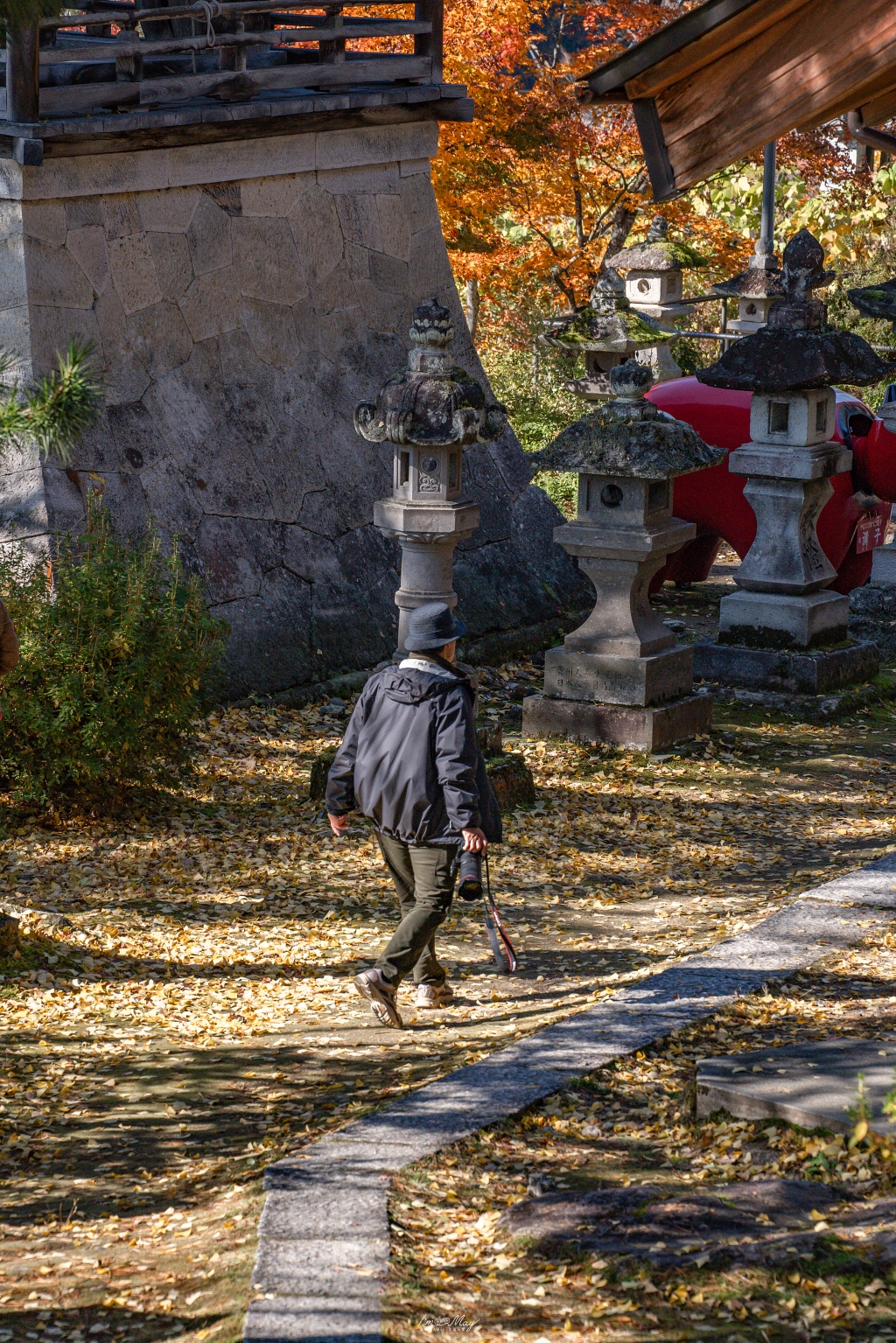 福島攝影記錄 | 奧會津柳津町：岩壁上最絢爛的秋季色彩：福満虚空藏菩薩霊巌山 圓藏寺 (Enzoji Temple)，捕捉只見川畔的錦秋之美 @偽日本人May．食遊玩樂