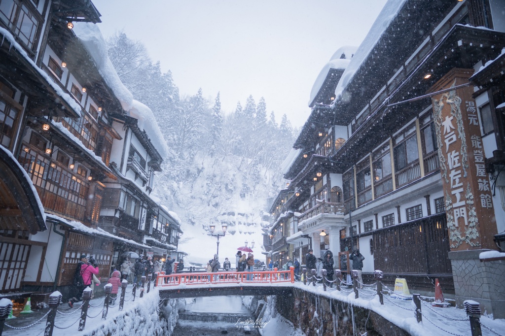 銀山溫泉攝影記錄 | 走進大正浪漫的銀白夢境：從魔幻藍調到寂靜清晨，我的雪國絕景紀錄 @偽日本人May．食遊玩樂