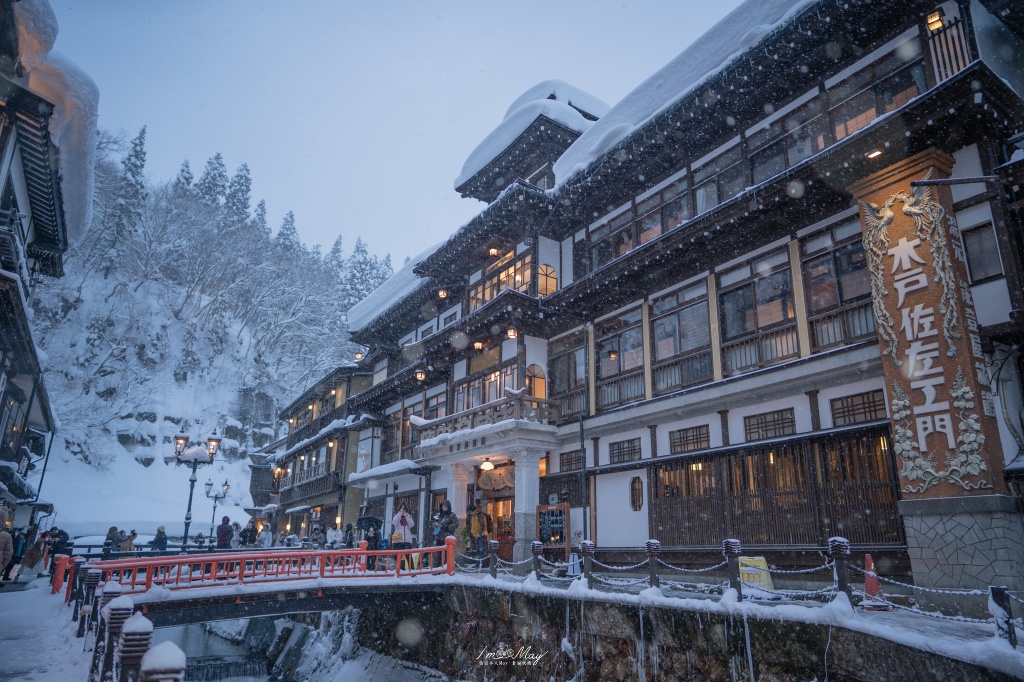 銀山溫泉攝影記錄 | 走進大正浪漫的銀白夢境：從魔幻藍調到寂靜清晨，我的雪國絕景紀錄 @偽日本人May．食遊玩樂