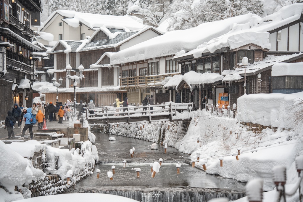 銀山溫泉攝影記錄 | 走進大正浪漫的銀白夢境：從魔幻藍調到寂靜清晨，我的雪國絕景紀錄 @偽日本人May．食遊玩樂