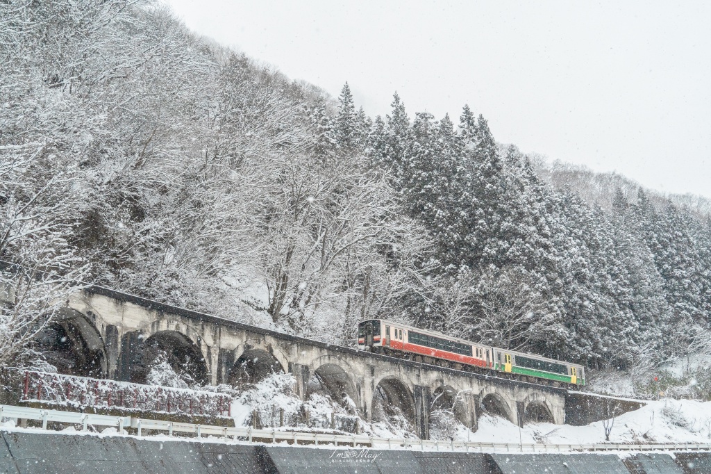 只見線冬季攝影記錄｜跨越數年的銀白記憶，我眼中的「世界最浪漫鐵道」冬日全紀錄，第一到第八鐵橋全制霸、大志集落與私房景點 @偽日本人May．食遊玩樂