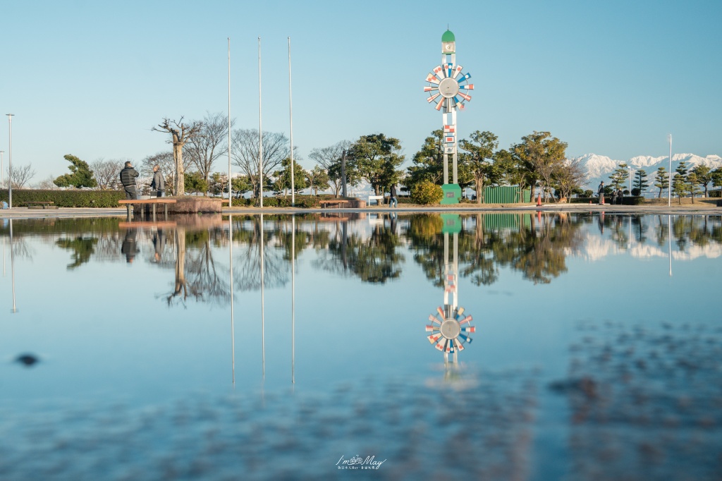 富山攝影記錄｜海王丸公園：捕捉「海上貴婦人」與立山連峰的共舞，新湊大橋下的冬日絕景 @偽日本人May．食遊玩樂