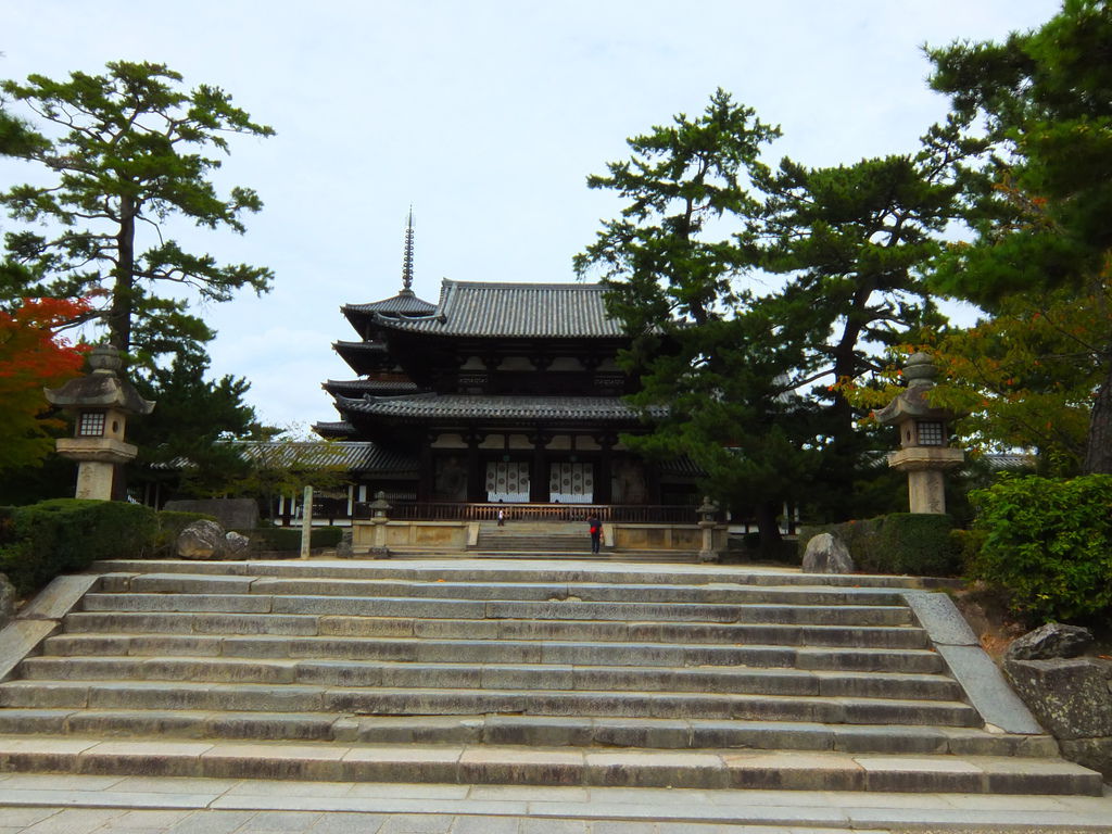 [奈良] 法隆寺。日本最初世界文化遺產 @偽日本人May．食遊玩樂