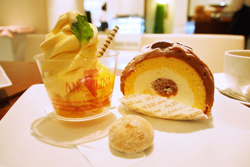 [東京] 法國甜點百年老店 Angelina (銀座)。極致美味蒙布朗，讓人一吃難忘啊 @偽日本人May．食遊玩樂