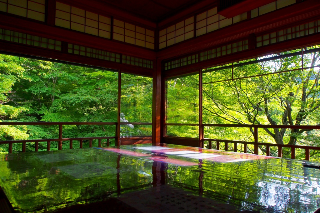 京都 、景點 | 染上初夏新綠的絕美古剎「八瀬 瑠璃光院」| 春季特別拝観、京都景點、 @偽日本人May．食遊玩樂