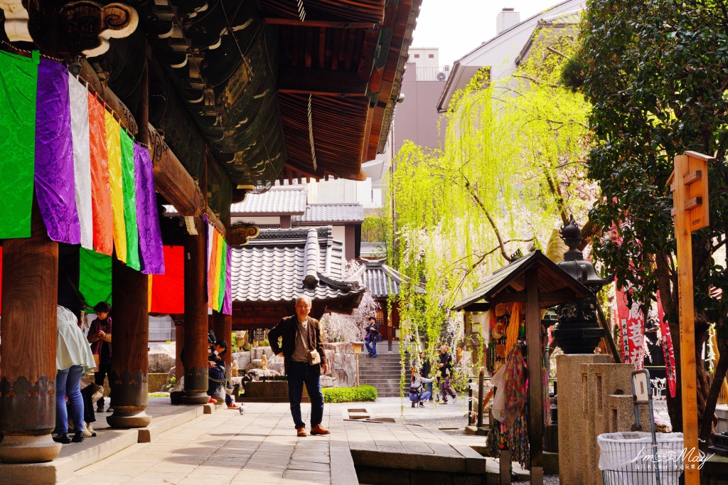 京都 | 座落水泥叢林裡的千年佛寺、京都的中心點「六角堂」| 星巴克特色概念店、有著浪漫傳說的御幸櫻、俯瞰全景地點公開 @偽日本人May．食遊玩樂