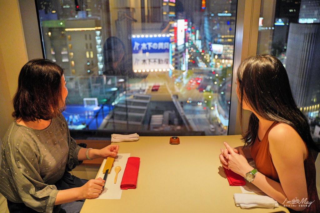 東京 | 銀座美食推薦「銀座 和食 肉割烹 宮下」| 在高樓觀景餐廳，遠眺著東京鐵塔、品嘗A5等級和牛料理 @偽日本人May．食遊玩樂