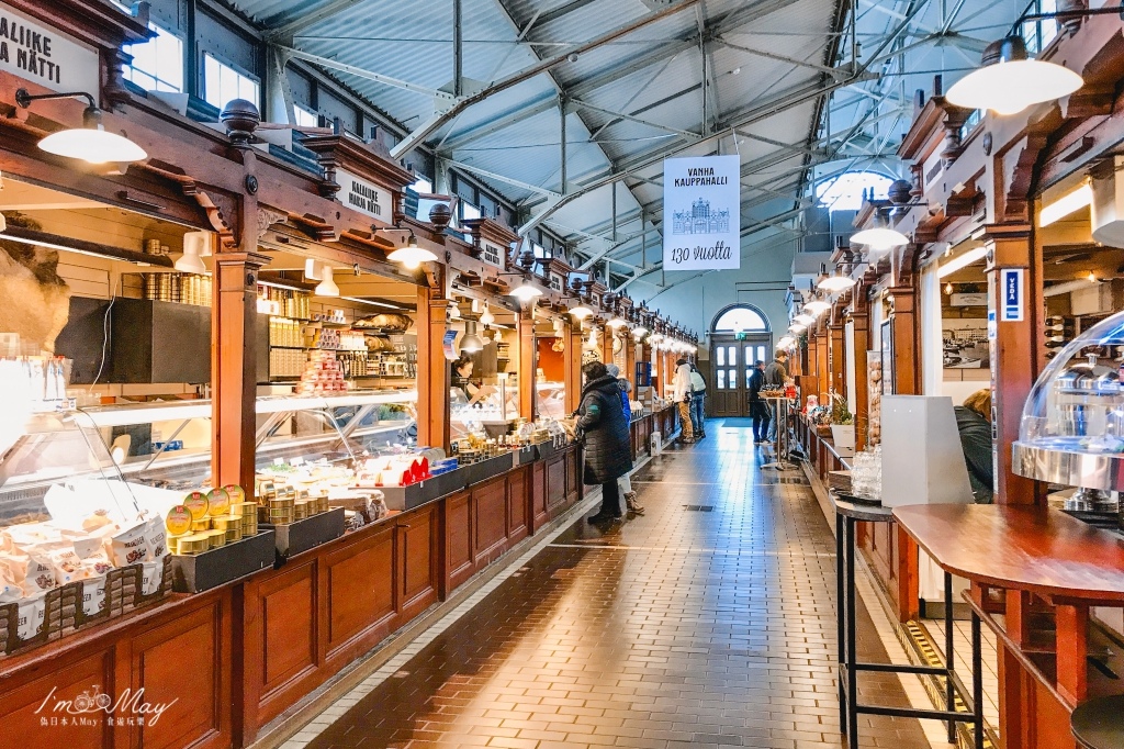 芬蘭、赫爾辛基 |  走一趟赫爾辛基歷史最久的室內市場「老農貿市場 Old Market Hall」、在菜食場品嘗當地美食 @偽日本人May．食遊玩樂